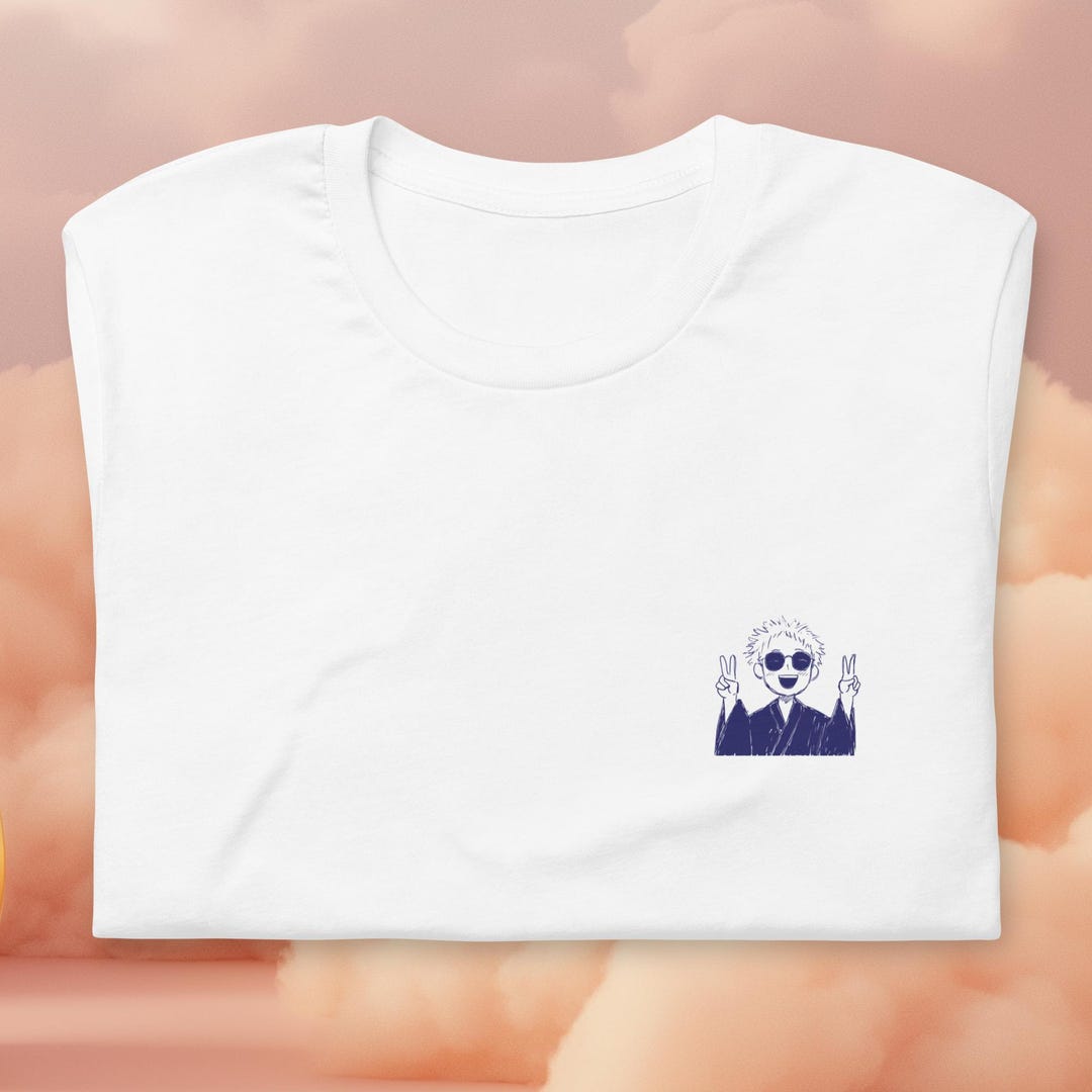 Gojo Satoru Shirt | Gojo From Jujutsu Kaisen T-shirt | Fan Merch ...