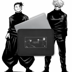 Gojo  x Geto Laptop Sleeve | Jujutsu Kaisen Laptop Sleeve | Anime Laptop Sleeve | Jujutsu Kaisen Fan Merch