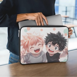 MHA Laptop Sleeve | Bakugo and Deku | My Hero Academia | 12&quot;, 13&quot;, 15&quot; High Quality Anime Design