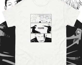 Maglietta Gojo x Geto V2 / Merchandising per fan di Jujutsu Kaisen / Merchandising anime