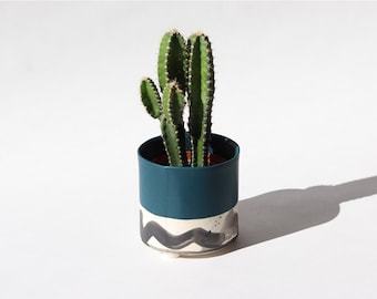 Splatter Planter - Deep Ocean