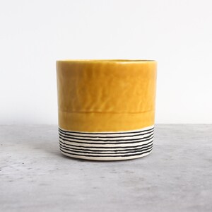 Pinched Planter with Stripes Daybreak Ready to Ship image 3