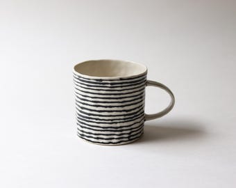 Everyday Pinched Mug - Stripes