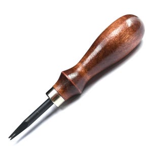 SILMEN Quality High Speed Steel Leather Edge Beveler with Titanium Element for Leathercraft, Leather Edge Beveling, DIY, Handcraft, etc