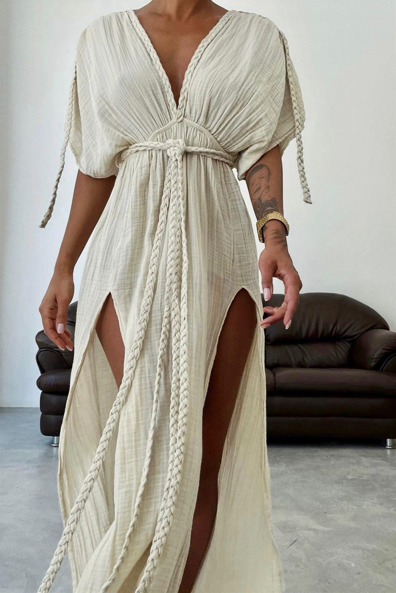 Gauze Maxi Dress - Etsy