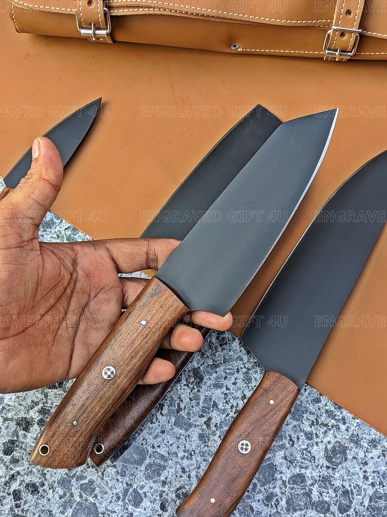 Handmade Knives Set, Kitchen Knives Set, Cutlery Knives Set, Personalized Knives Set, Engraved Knives, Gifting Knives Set, Customized Knives, Gift For Him, Men's Gifts, Christmas Gift, Thanksgiving Gifts, Wedding Gifts, Groomsmen Gift,Kitchen Dinning