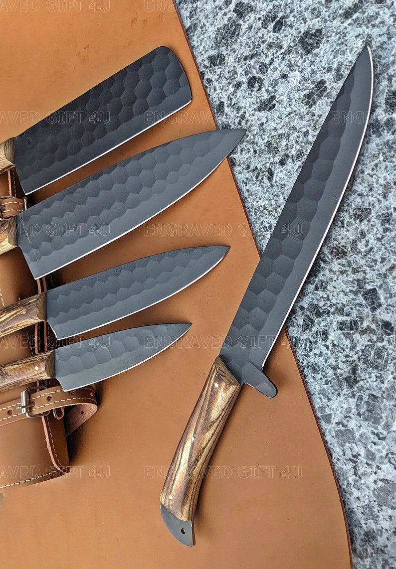 Handmade Knives Set, Kitchen Knives Set, Cutlery Knives Set, Personalized Knives Set, Engraved Knives, Gifting Knives Set, Customized Knives, Gift For Him, Men's Gifts, Christmas Gift, Thanksgiving Gifts, Wedding Gifts, Groomsmen Gift,Kitchen Dinning