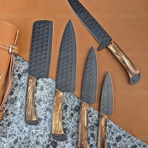 Handmade Knives Set, Kitchen Knives Set, Cutlery Knives Set, Personalized Knives Set, Engraved Knives, Gifting Knives Set, Customized Knives, Gift For Him, Men's Gifts, Christmas Gift, Thanksgiving Gifts, Wedding Gifts, Groomsmen Gift,Kitchen Dinning