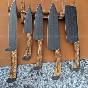 Handmade Knives Set, Kitchen Knives Set, Cutlery Knives Set, Personalized Knives Set, Engraved Knives, Gifting Knives Set, Customized Knives, Gift For Him, Men's Gifts, Christmas Gift, Thanksgiving Gifts, Wedding Gifts, Groomsmen Gift,Kitchen Dinning