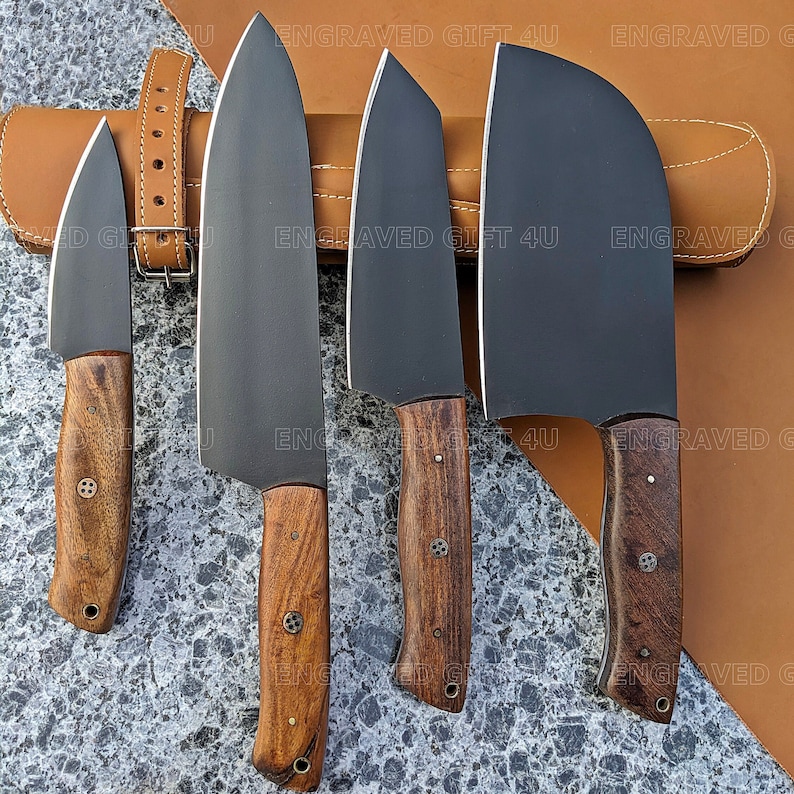Handmade Knives Set, Kitchen Knives Set, Cutlery Knives Set, Personalized Knives Set, Engraved Knives, Gifting Knives Set, Customized Knives, Gift For Him, Men's Gifts, Christmas Gift, Thanksgiving Gifts, Wedding Gifts, Groomsmen Gift,Kitchen Dinning