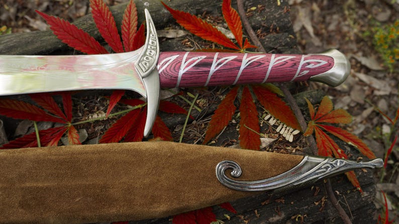 Custom Hand Forged Stainless Steel Sting Sword From the Lord of the ...