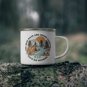 Best Days Are Spent Camping - Camping Mug