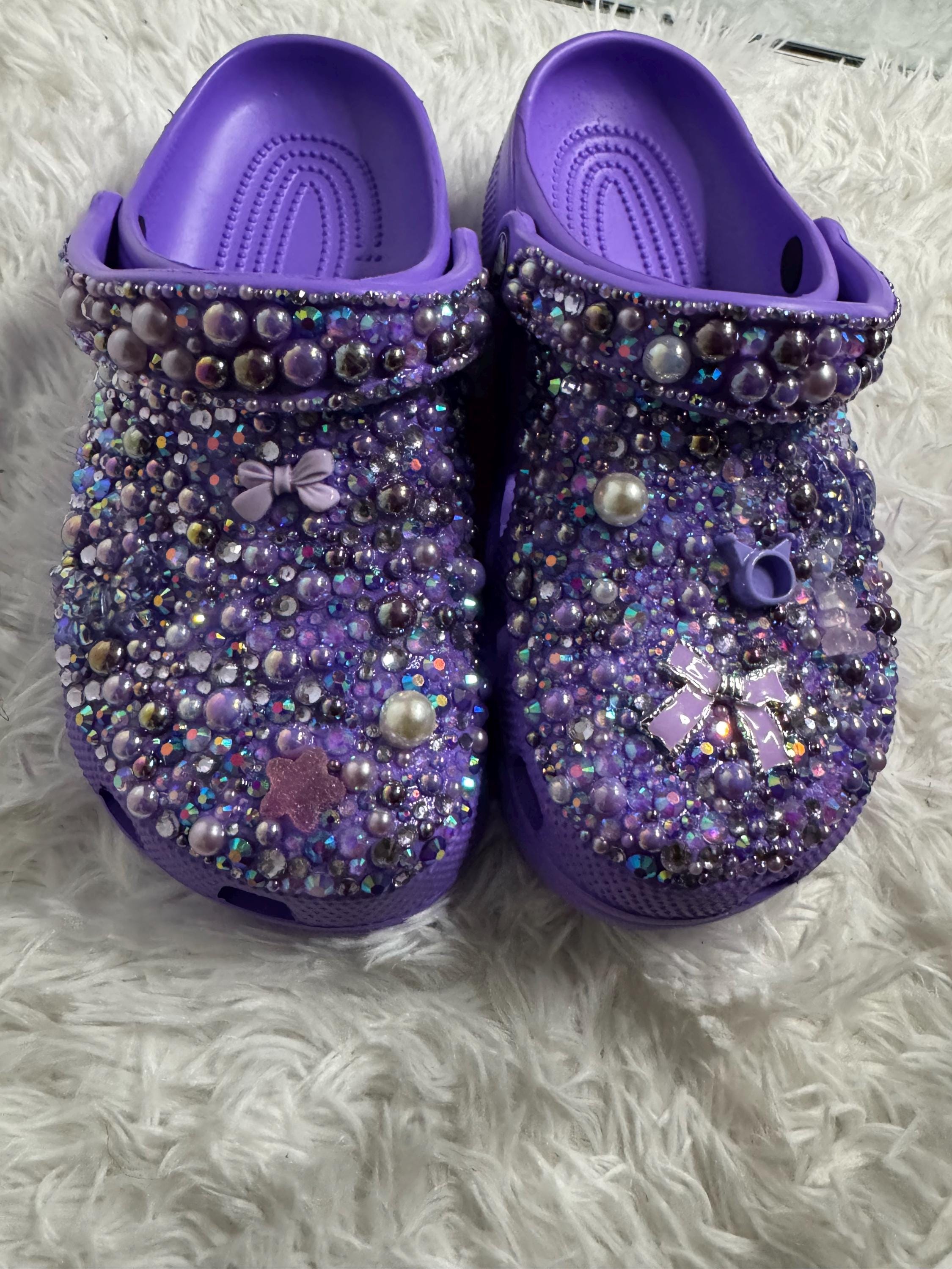 Perzonalized Bedazzled Crocs!!