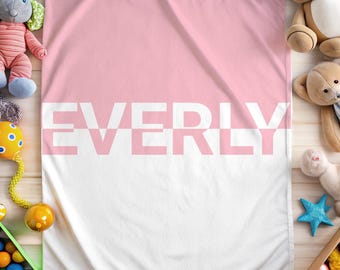 Personalized Name Velveteen Blanket,Kids Name Blanket,Personalized Baby Gift,Baby Blanket,Kid Personalized Blanket,Baby Shower,Gift for kids