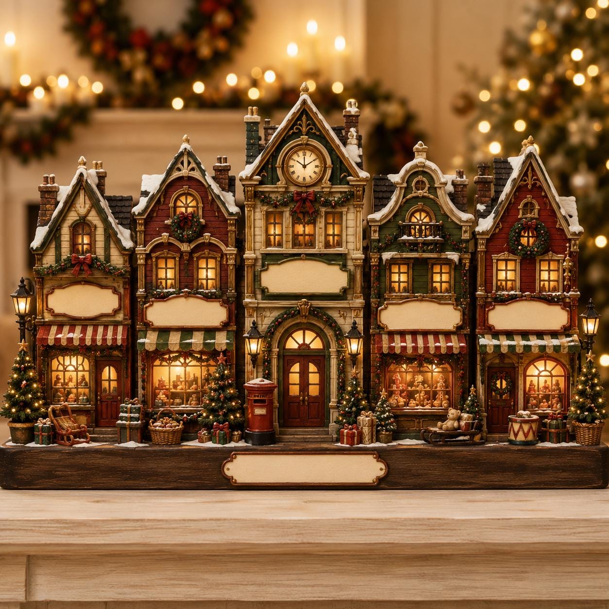 Ceramic Christmas Village Display - Etsy - Page 2