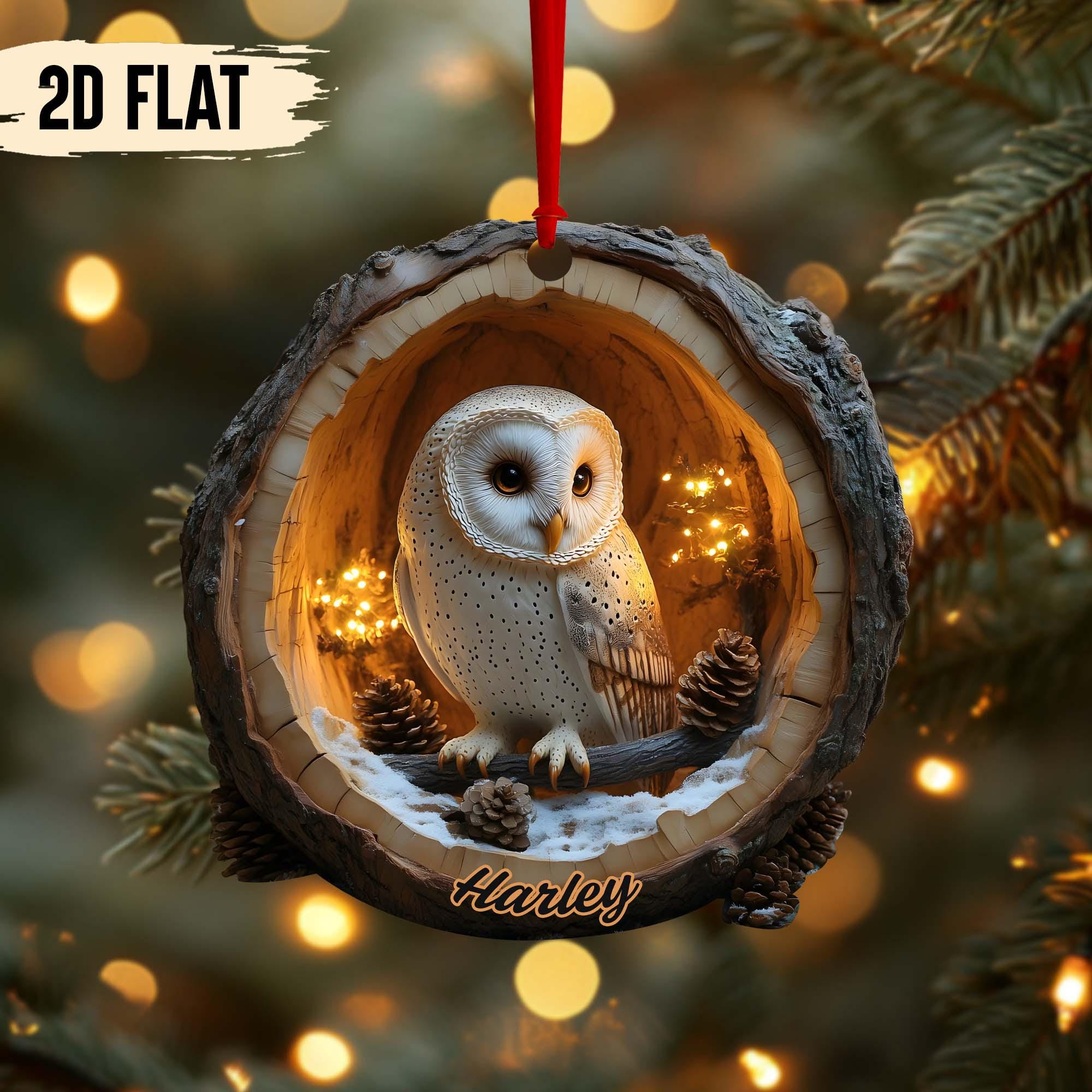 Hibou Moyen Duc - Porte-bougie Pour Un Anniversaire Inoubliable