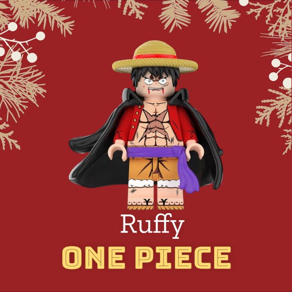 Ruffy One Piece Pirate Wanted Poster Custom Art Building
