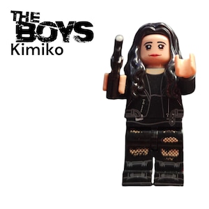 The Boys Kimiko Custom Art Building Minifigures Moc Brick Clamp Building Block Figure Build