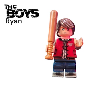The Boys Ryan Custom Art Building Minifigures Moc Brick Clamp Building Block Figure Build