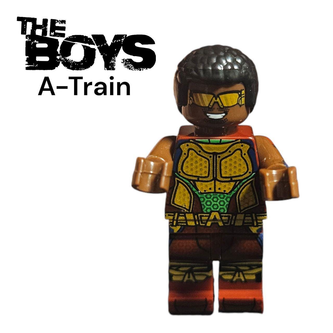 The Boys A-Train Custom Art Building Minifiguren Moc Brick Klemm