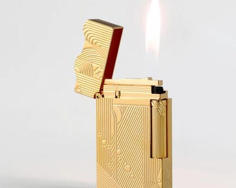 Encendedores de gas de lujo / Encendedores de latón para hombre / Regalo para hombre.