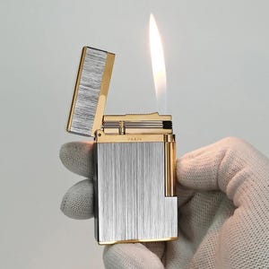 Luxury Gas Lighter | Brass Lighters for Men | Classic Lighter | Gift for Men.