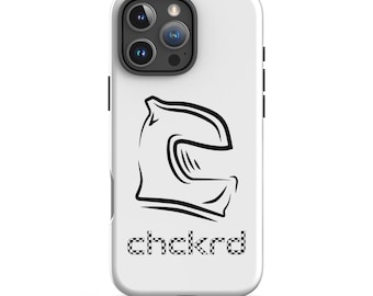 Racing Phone Case - Racer - chckrd Race Art Collection, Dual-Layer Protection for Motorsports Enthusiasts Tough Case for iPhone®