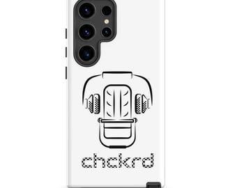 Racing Phone Case - Race Pod - chckrd Race Art Collection, Dual-Layer Protection for Racing Podcasters Tough case for Samsung®