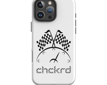 Racing Phone Case Race Event - chckrd Race Art Collection, Dual-Layer Racing Protection Tough Case for iPhone®