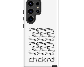 Racing Phone Case - Race Team - chckrd Race Art Collection, Dual-Layer Protection for Motorsports Teams Tough case for Samsung®