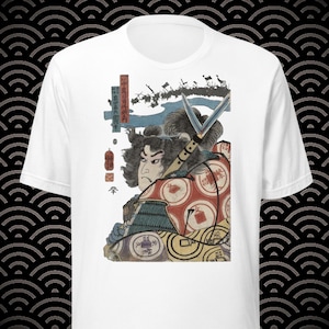 Kuniyoshi T-shirt (Sanada Kibei Masayuki)【真田喜兵衛昌幸】by Utagawa Kuniyoshi/kuniyoshi/Japanese art shirt/Ukiyoe/masterpiece/Unisex