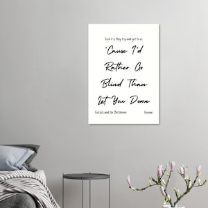 Catfish and the Bottlemen Music Poster, Indie music Poster, Band Wall Art, Music Lover Gift, Aesthetic Home Decor, Wall print