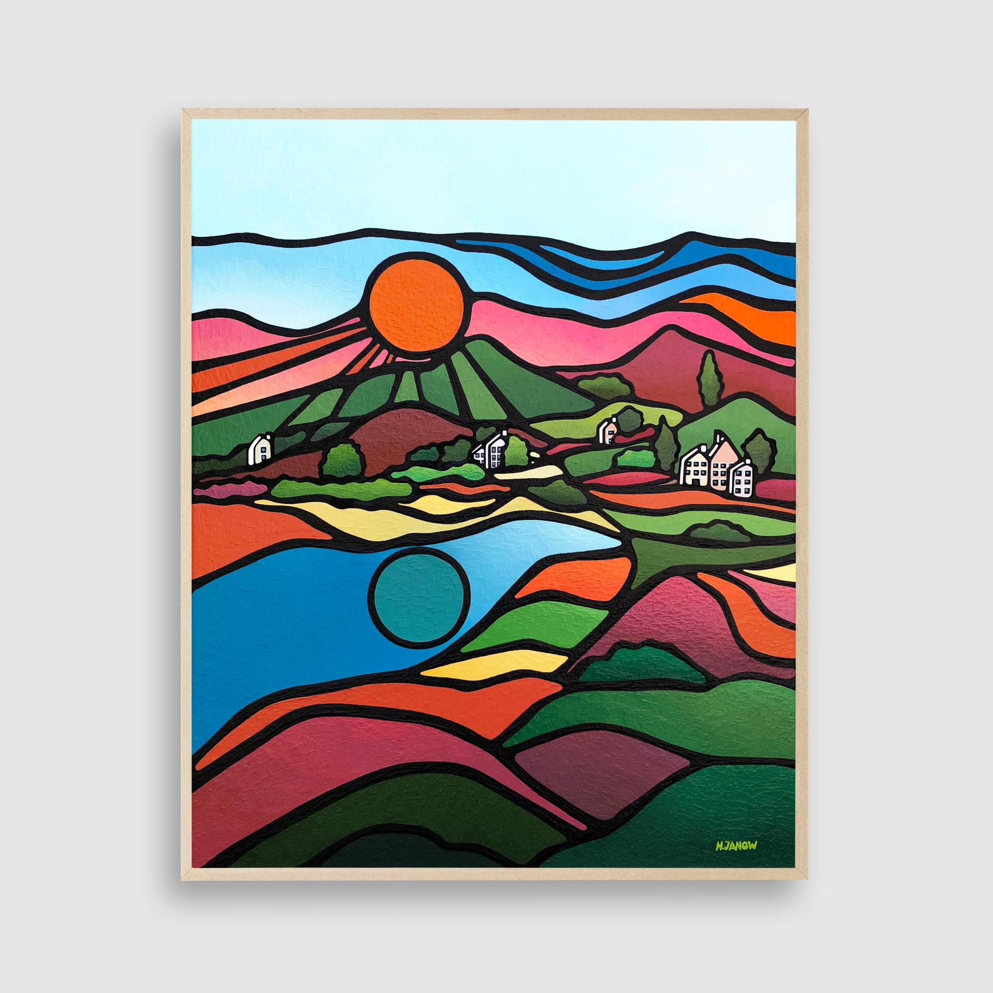 Original Acrylic Painting 24x30 - Etsy