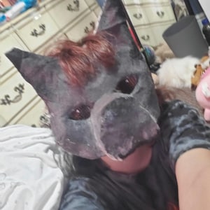 Therian wolf mask