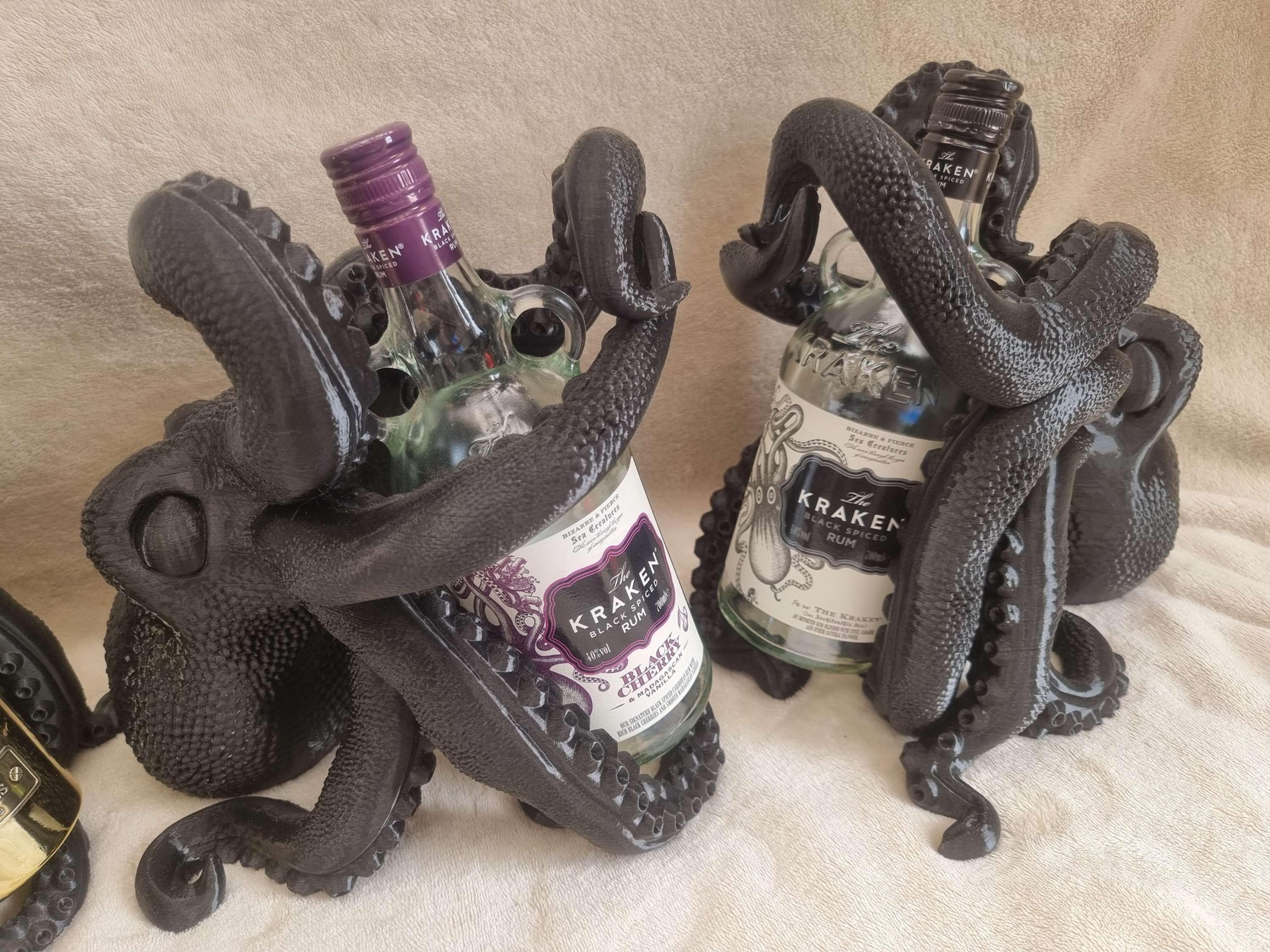 Octopus Kraken Bottle Holder Gift Box Set 3D Print Large - Etsy