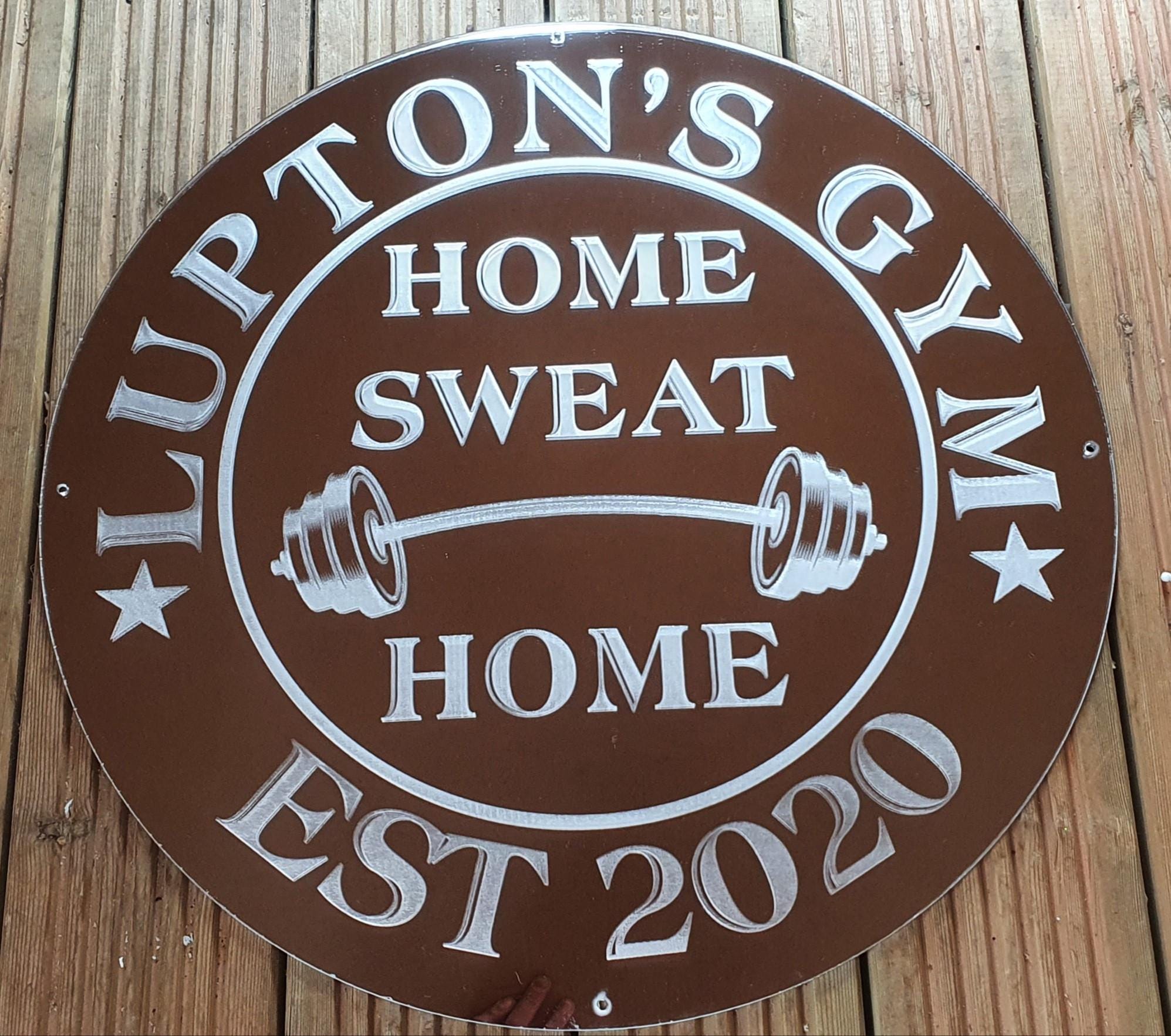 Pub Shed Home Bar Mirrors coloured shaped acrylic personalised bespoke designs - Thumbnail 3