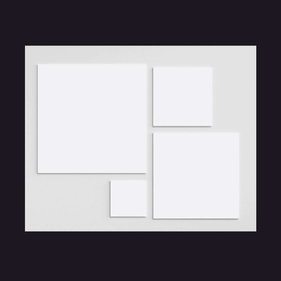 Rectangle shape Sublimation crafting blank Acrylic clear or white - Thumbnail 5