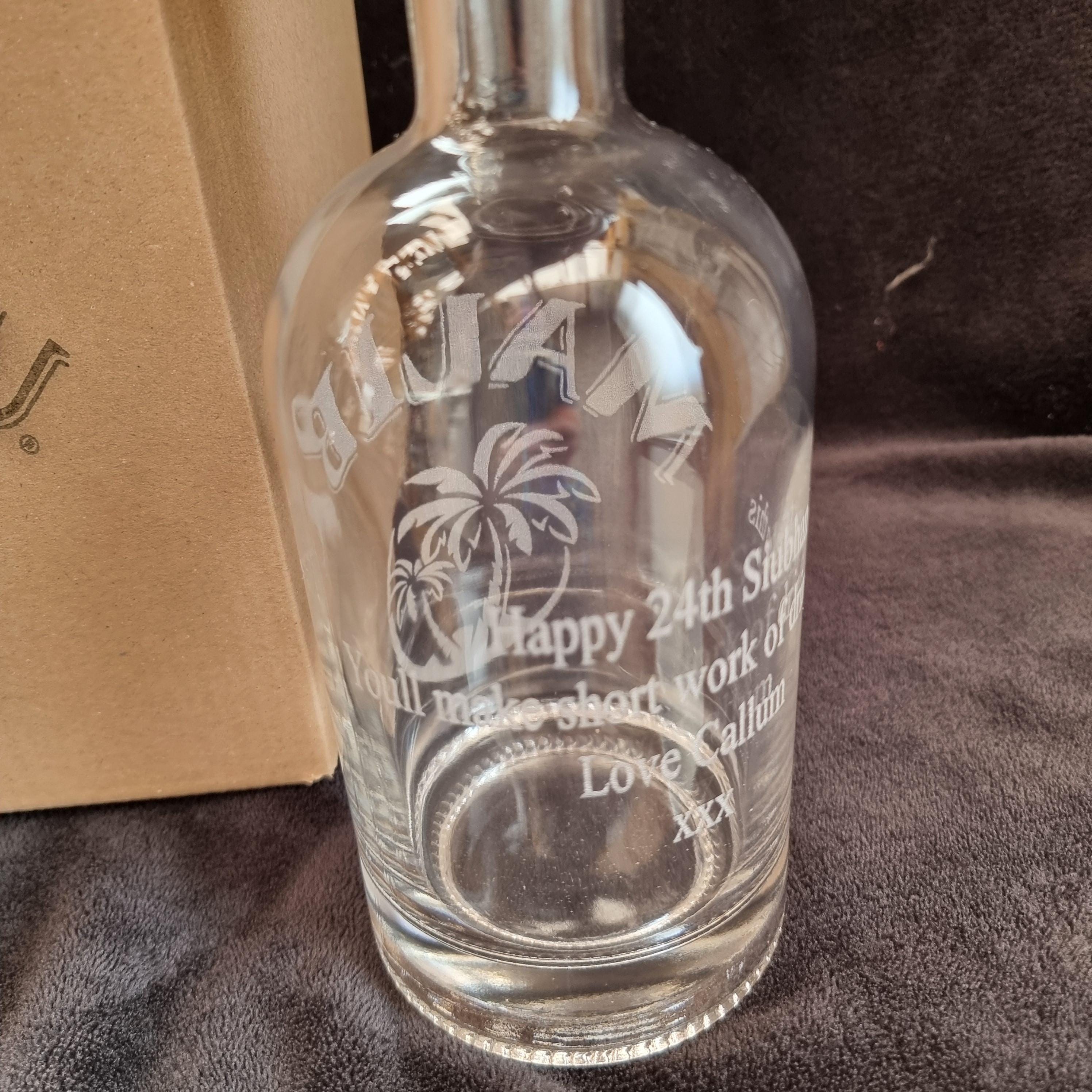 Malibu decanter box set can be personalised - Thumbnail 6