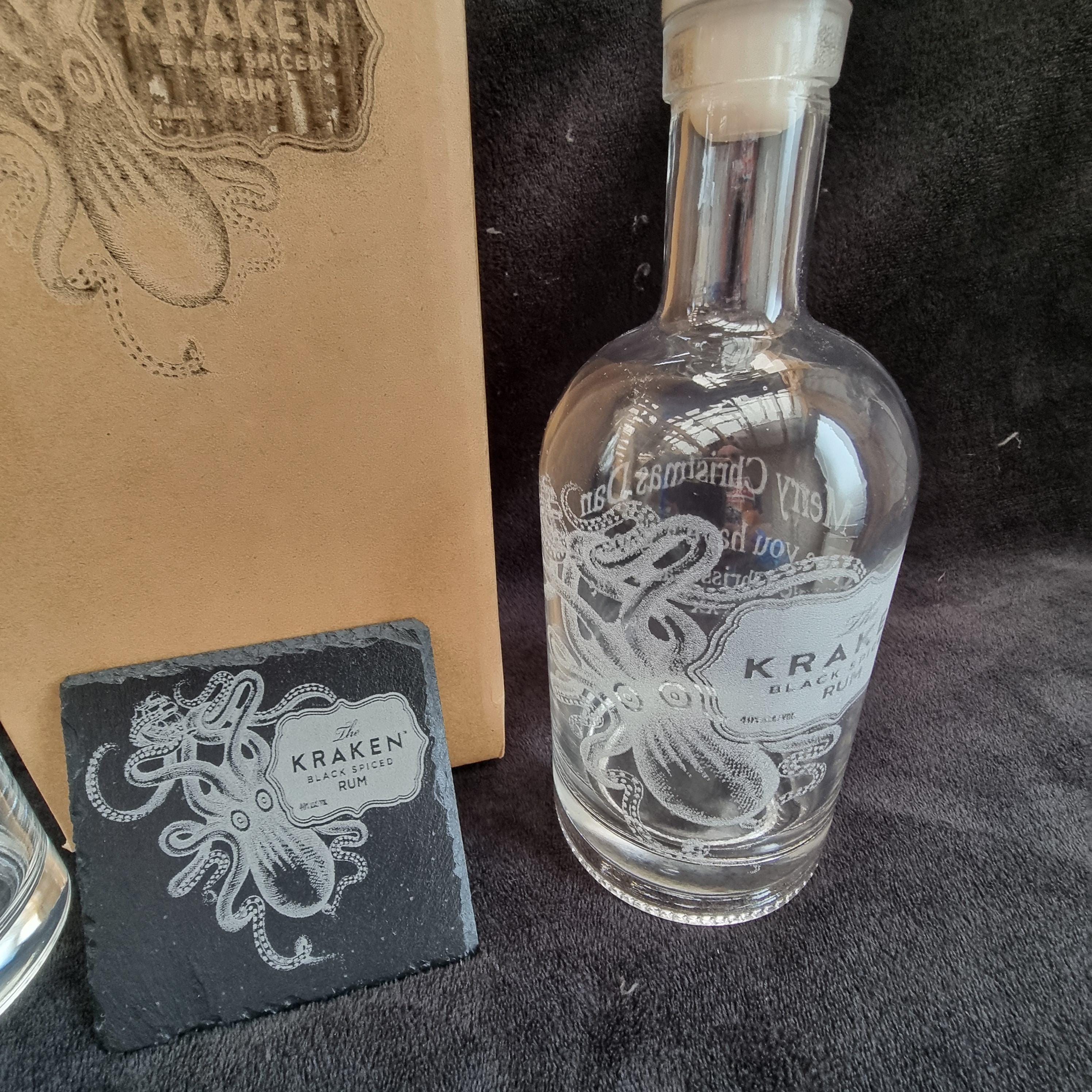 Kraken decanter box sets can be personalised - Thumbnail 2
