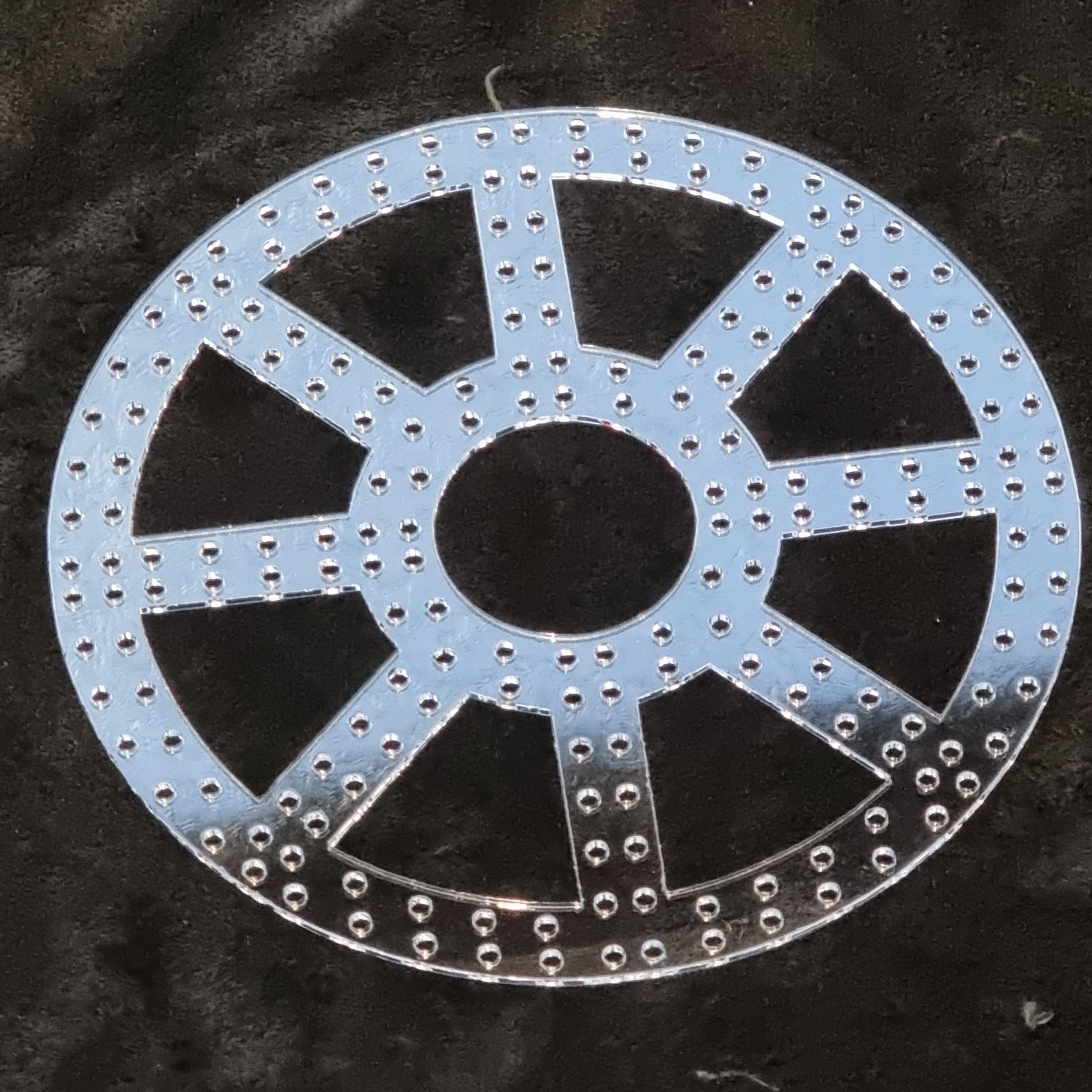 Crafting Wreath Template Wagon Wheel - Thumbnail 7