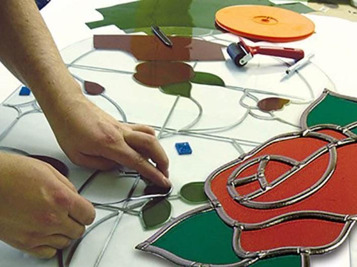 Self adhesive window lead kit 4.5mm x 10mtr with template and tool