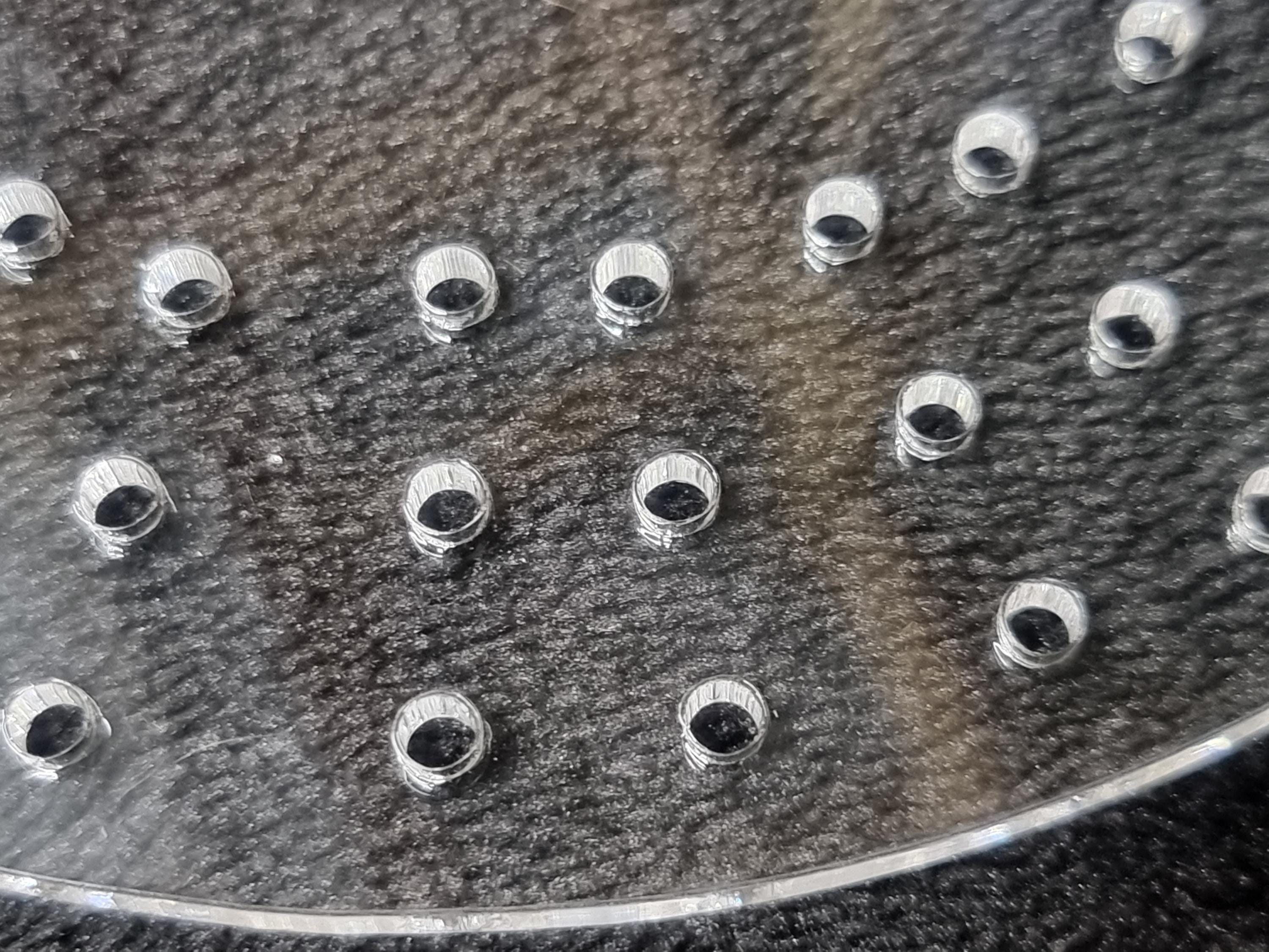 Crafting Wreath template ring 8 inch hole and edge holes - Thumbnail 5
