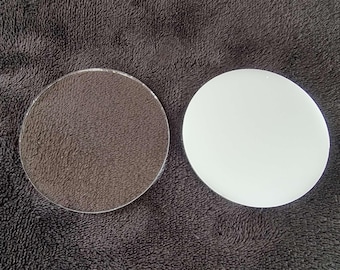Cirkelvorm Sublimatiebewerking blanco Acryl helder of wit