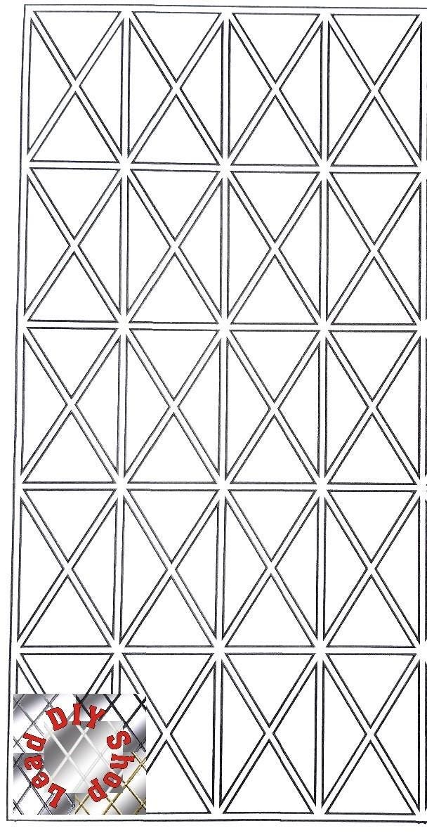 Self adhesive window lead kit 4.5mm x 10mtr with template and tool - Thumbnail 6