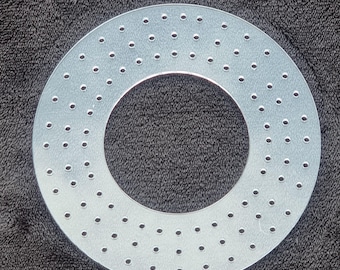 Crafting Wreath template ring 8 inch hole and edge holes