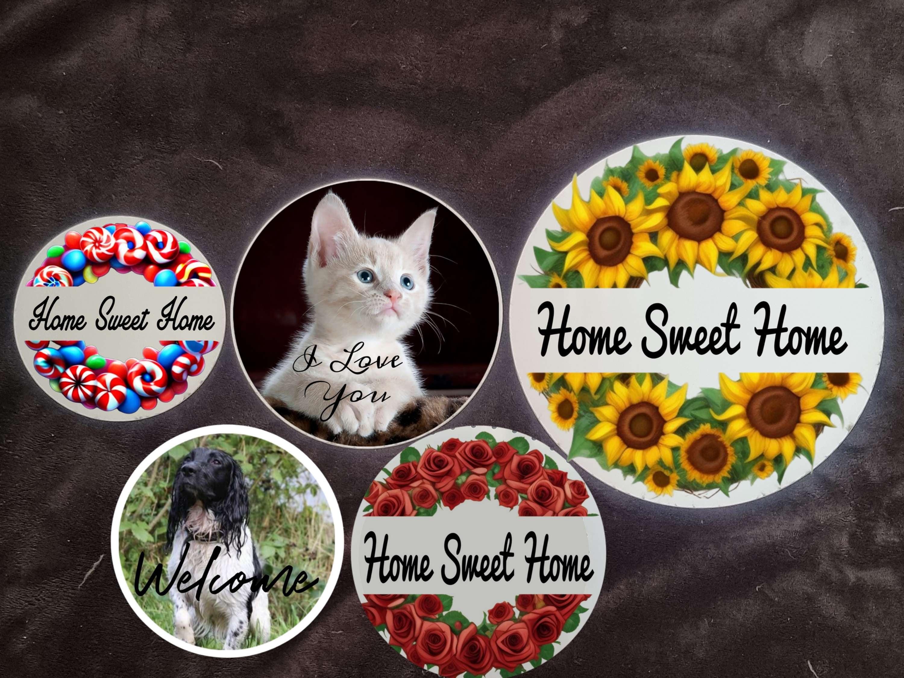 Crafting photo Wreath Template inserts - Image 1