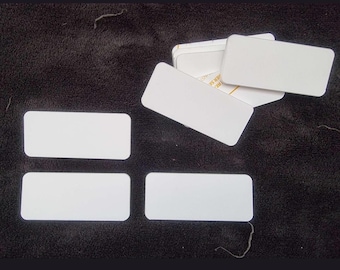 Rectangle shape Sublimation crafting blank Acrylic clear or white