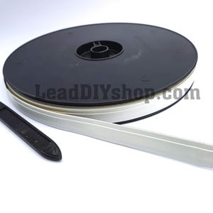 White Georgian Self Adhesive Lead Strip for Windows & Crafts Genuine RegaLead