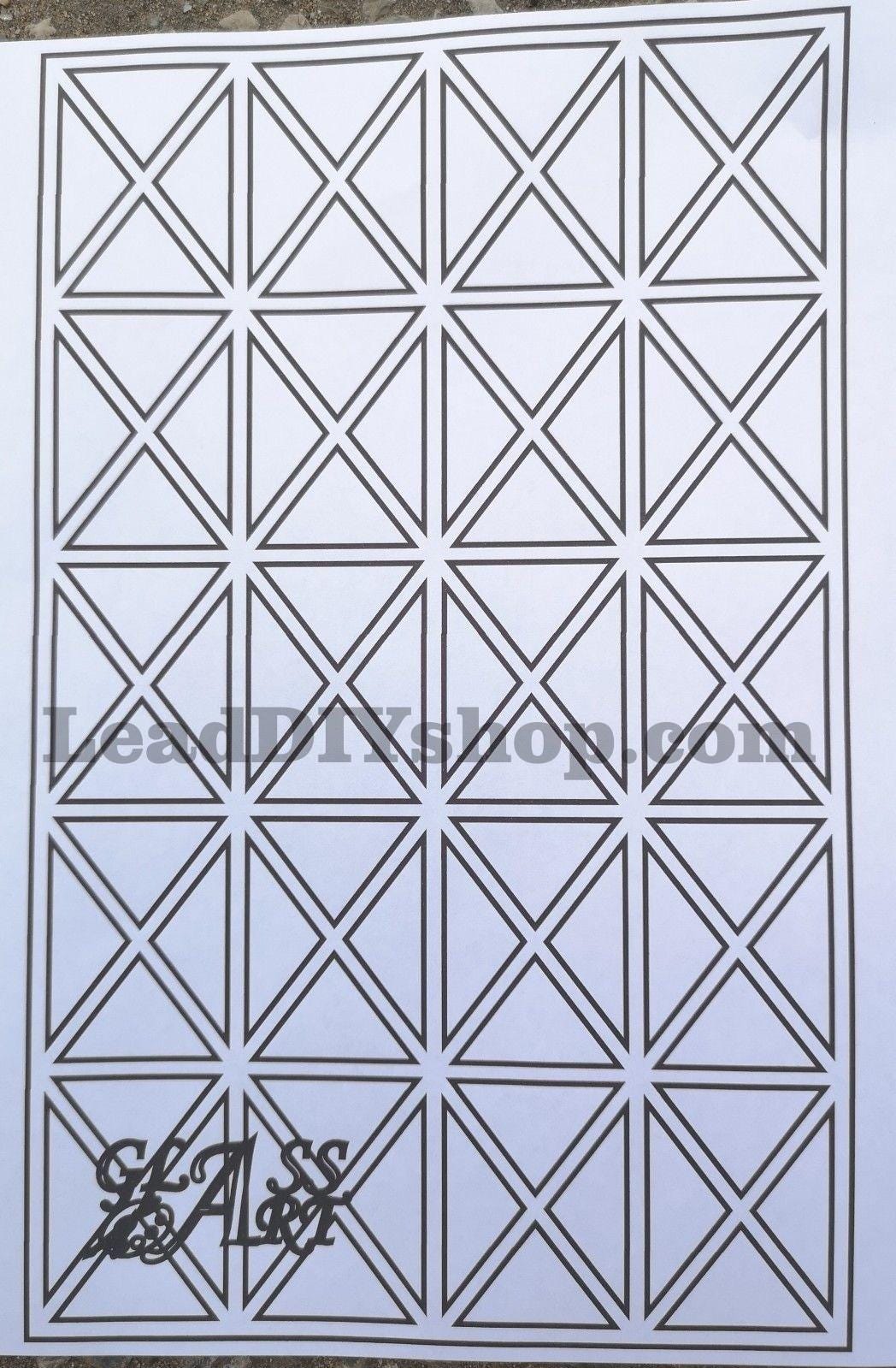 Leading templates 100mm x 130mm grid size - Thumbnail 2