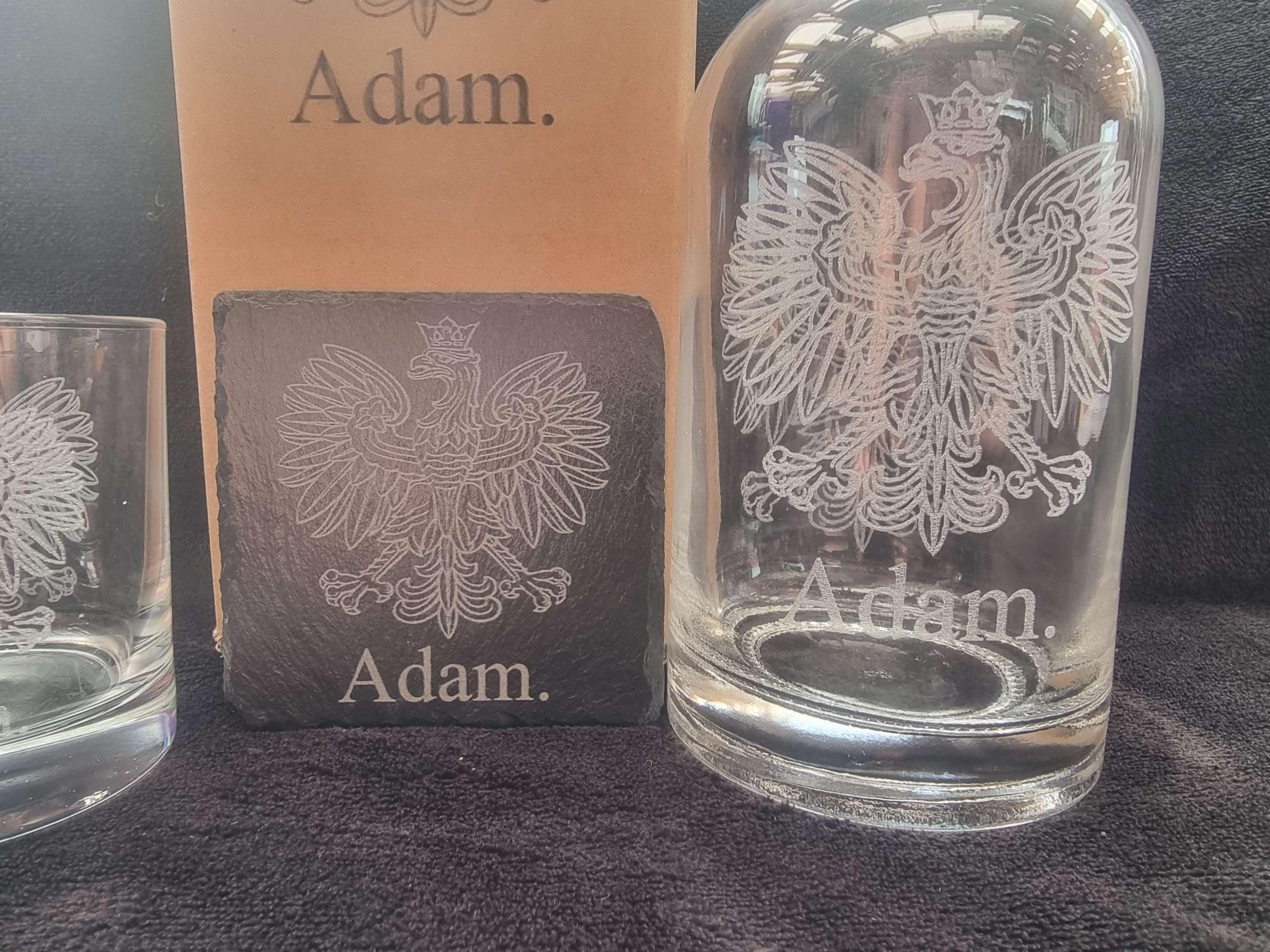 Polish Eagle Decanter glass box sets can be personalised - Thumbnail 5
